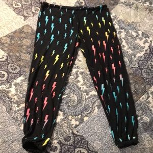 Chaser Brand lightening bolt joggers size Large